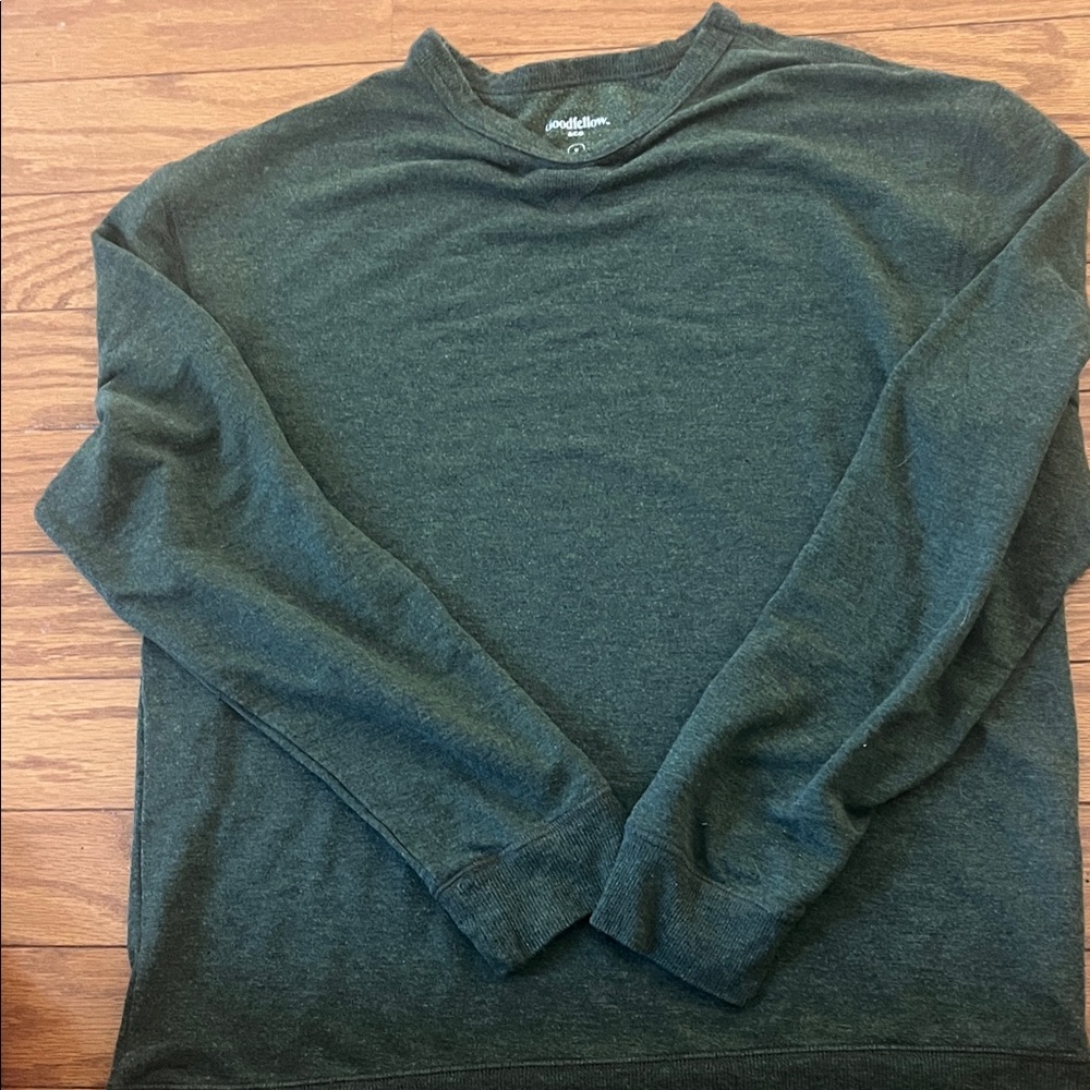 Goodfellow & Co Men's Dark Green Crewneck Sweater